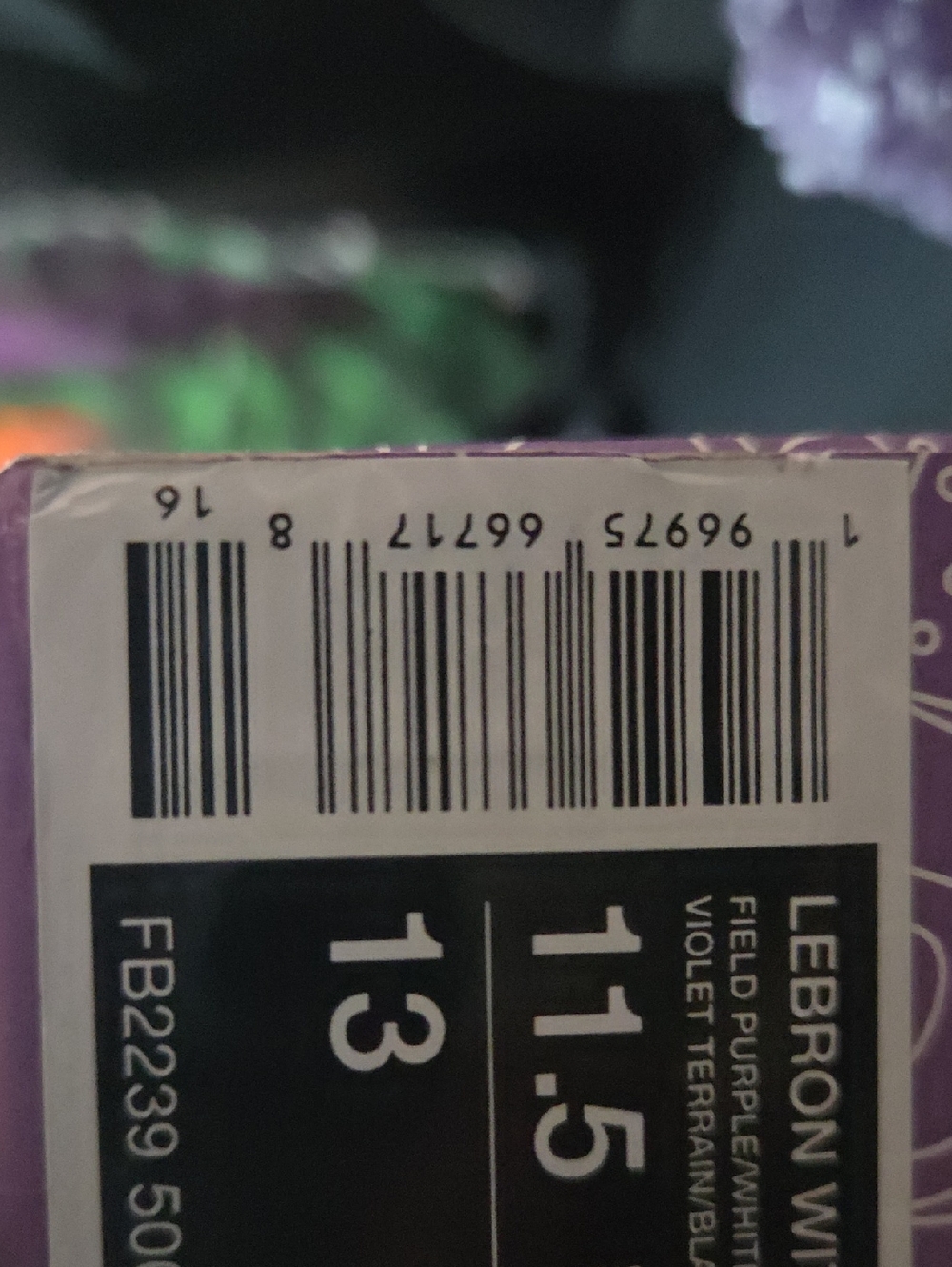 Nike LeBron Witness 8 VIII Basketball Shoes - Field Purple/Teal - Men’s 11.5 - Picture 13 of 13
